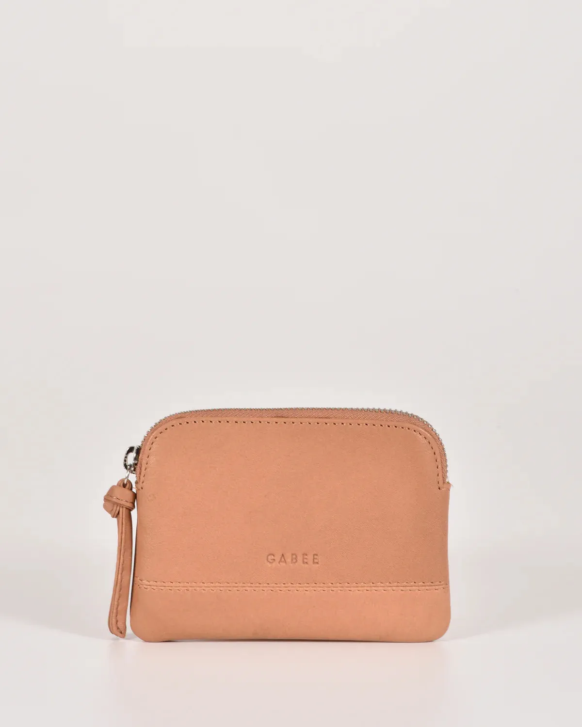 Amara Small Leather Keychain Pouch