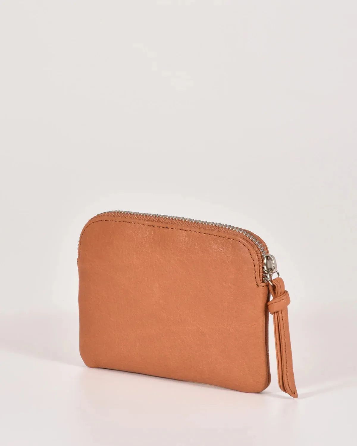 Amara Small Leather Keychain Pouch