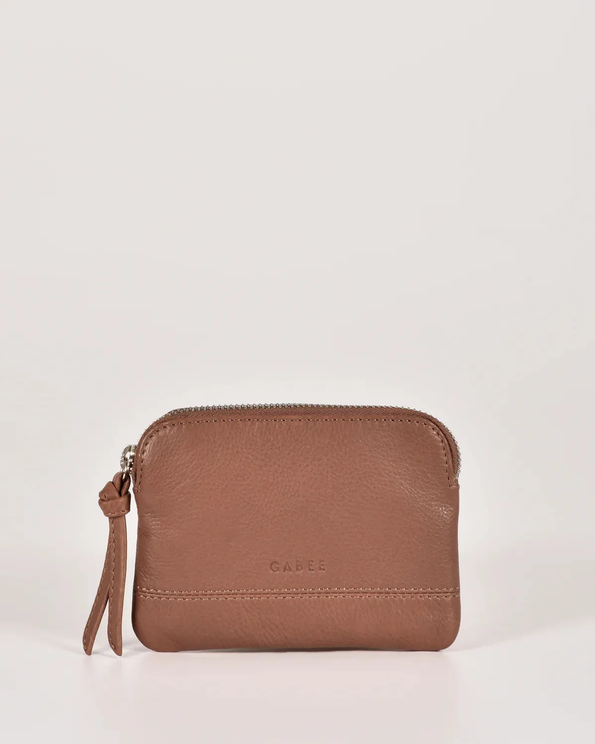 Amara Small Leather Keychain Pouch
