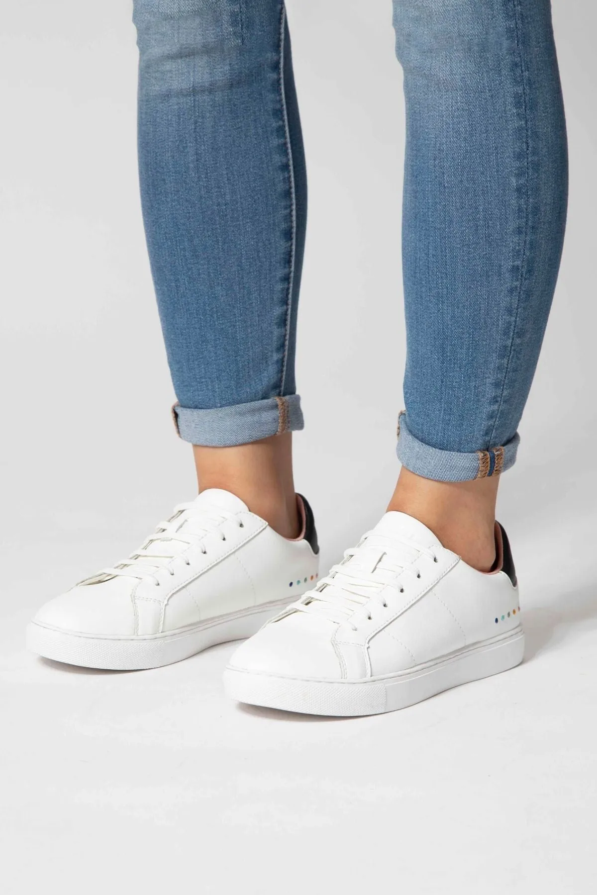 Avril Leather Trainers