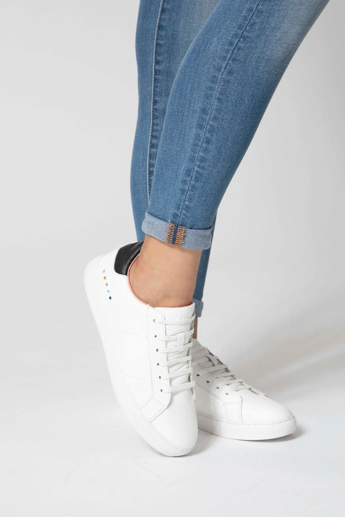 Avril Leather Trainers