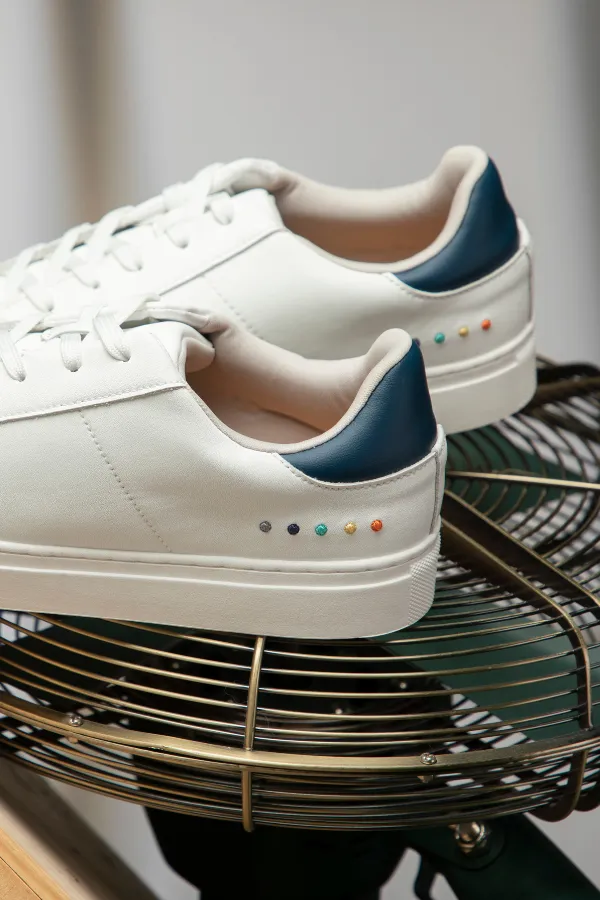 Avril Leather Trainers