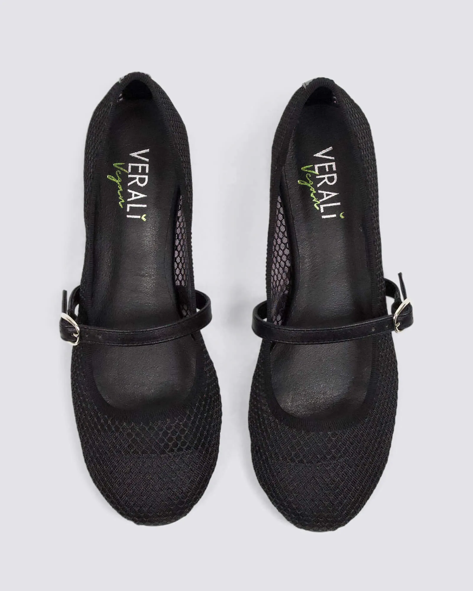 BAMBAM MARY JANES BLACK MESH
