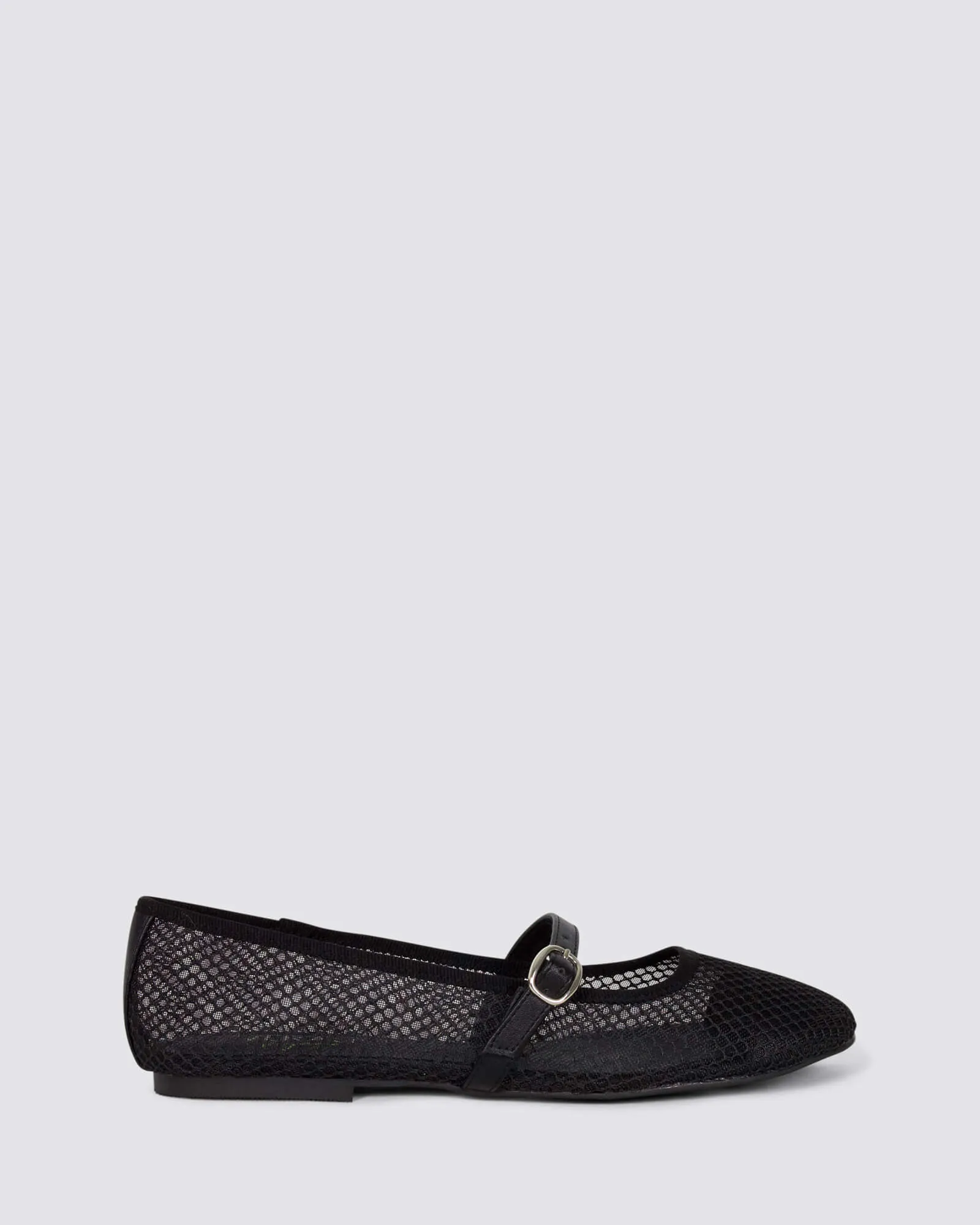 BAMBAM MARY JANES BLACK MESH