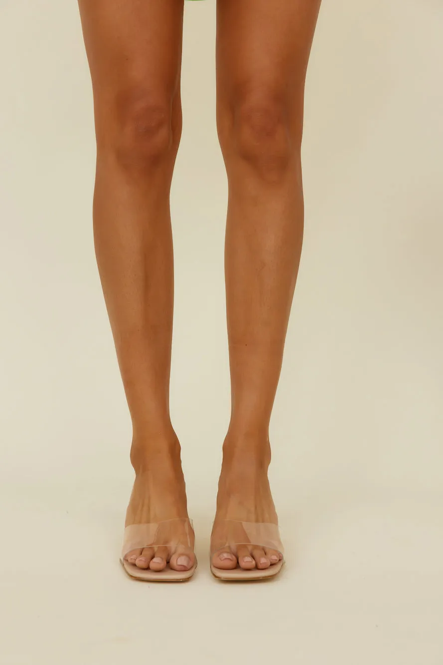 BILLINI Xaria Heels Nude Clear