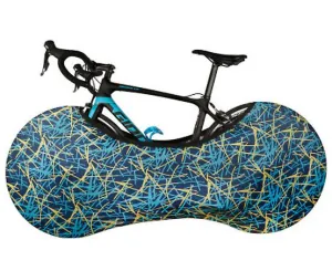 blue Bicycle mountain bike dust cover, road bike wheel protection cover AZ16971