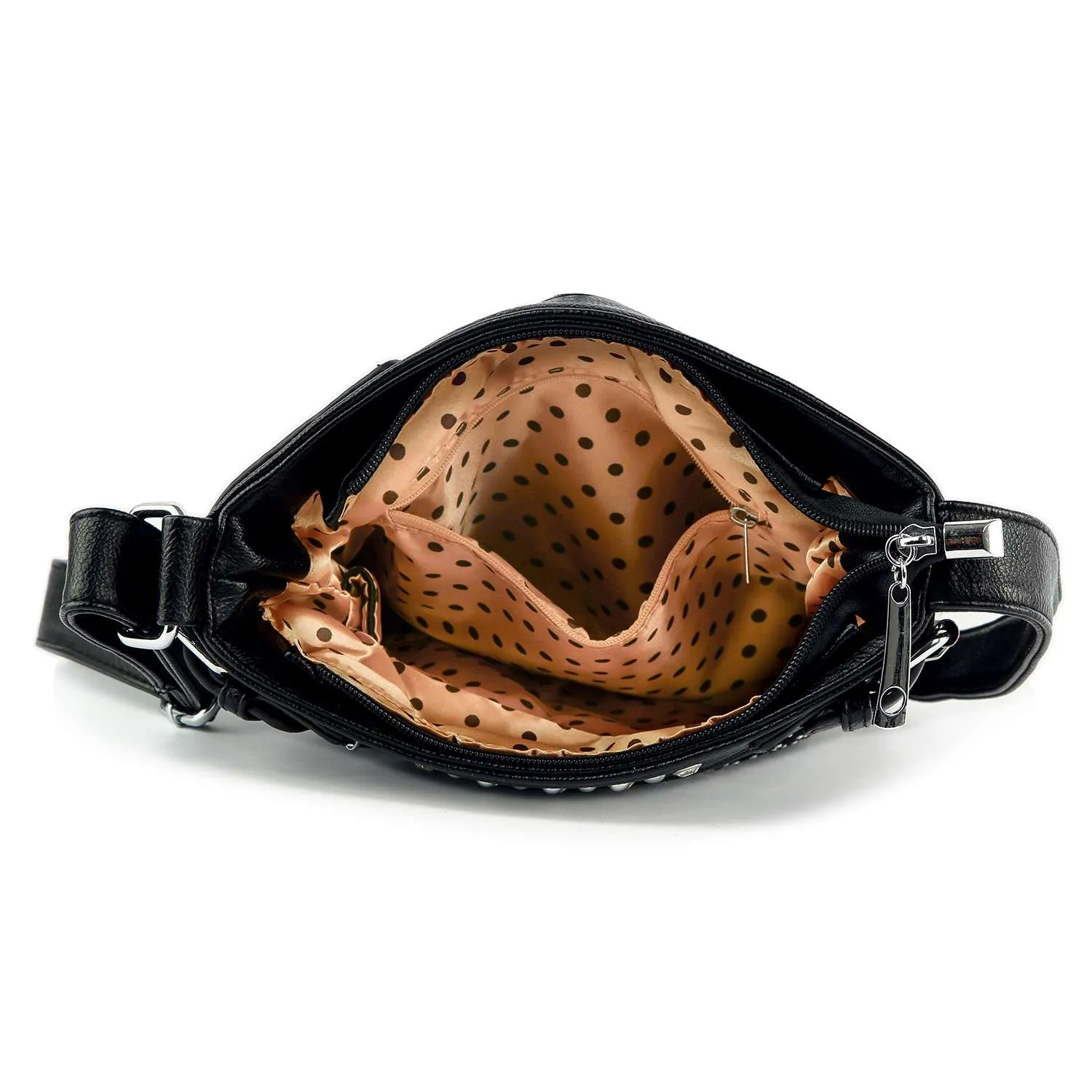 Butterfly Rhinestone Crossbody Sling