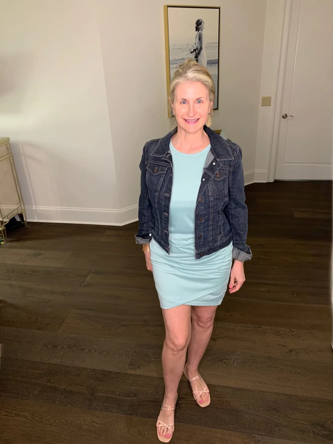 Casual Summer Mini Dress with Ruching