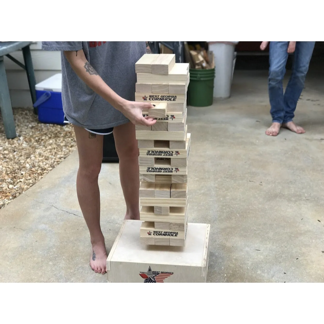 Customizable Giant Tumble Tower