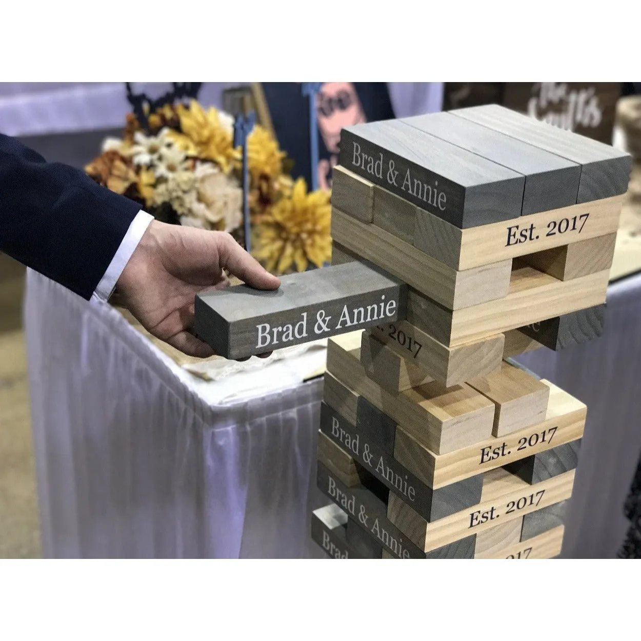 Customizable Giant Tumble Tower