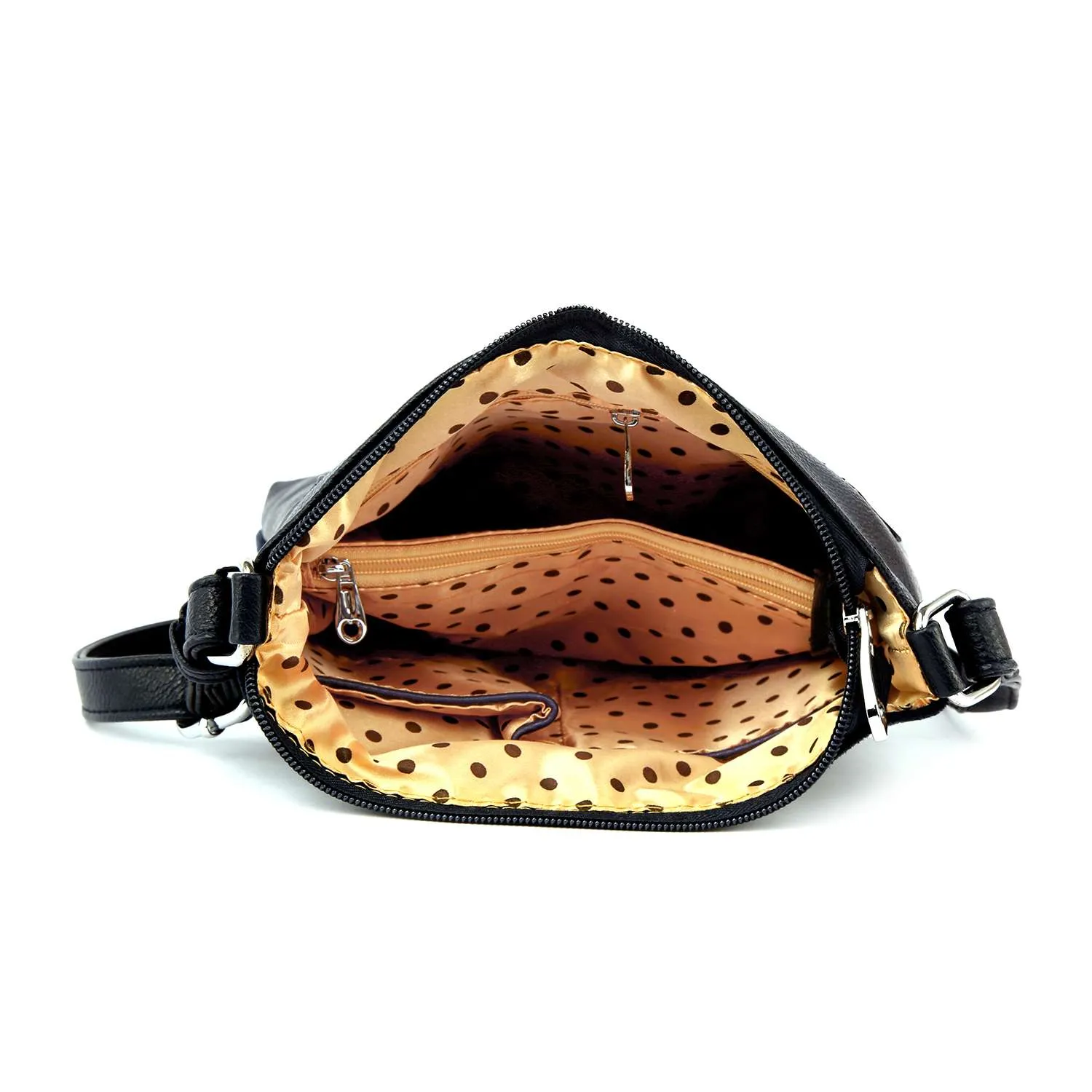 Dazzling Rhinestone Crossbody Sling