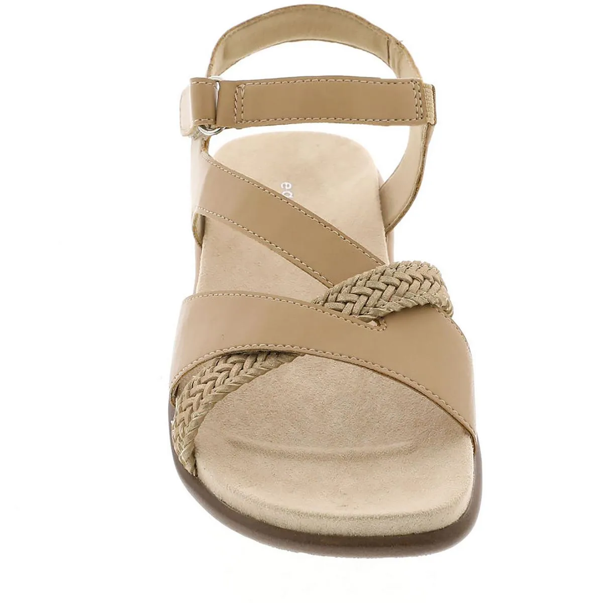 Easy Spirit Womens Hart 3 Faux Leather Strappy Sandals