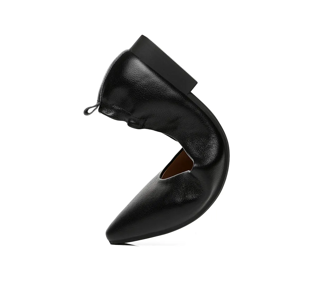 EVERAU® Leather Flats Women Sera