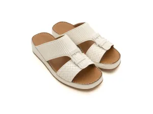 FARADA MILANO ARABIC SANDALS WHITE