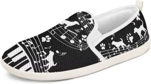 Flag Shoes Casual Walking Shoes Women's Shoes Flats Wide Sneakers Mesh Flats