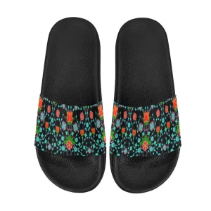Floral Damask Upgrade Women's Slide Sandals