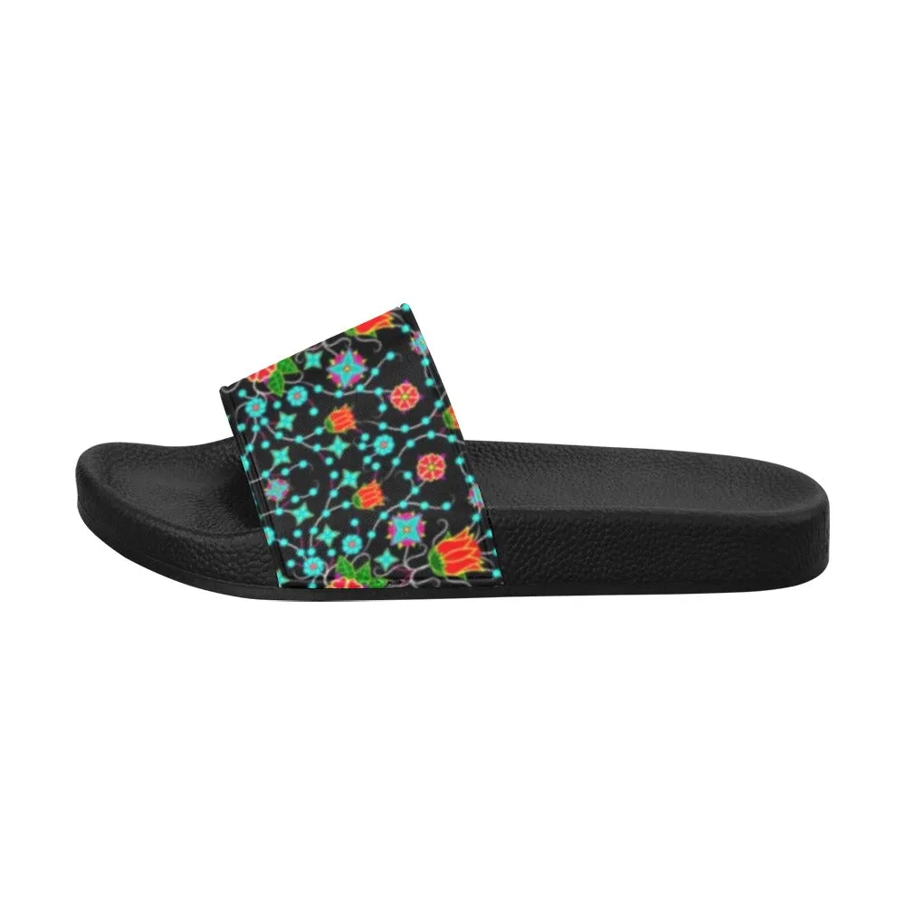 Floral Damask Upgrade Women's Slide Sandals