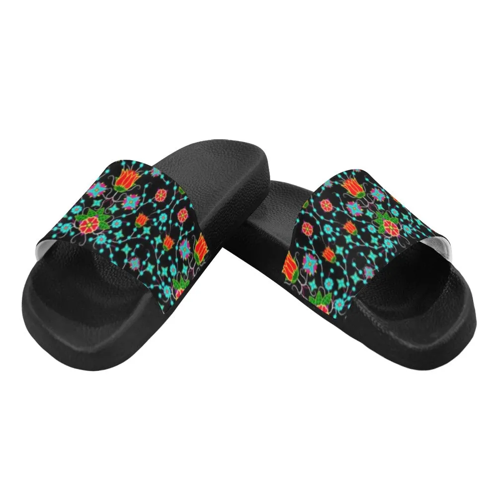 Floral Damask Upgrade Women's Slide Sandals