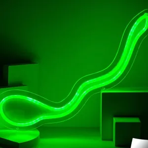 Fun Bright Green Bulbasuar Vine LED Night Light Pokemon Game Decor