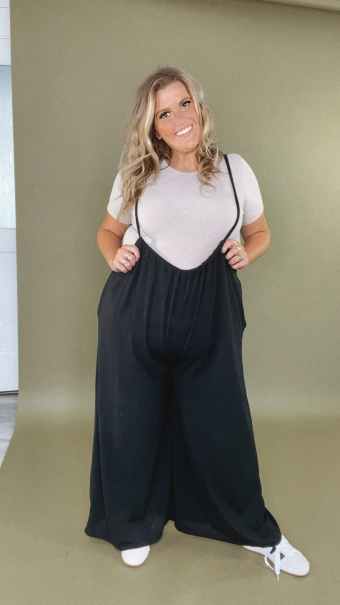 Head Over Heels Jumpsuit, Black