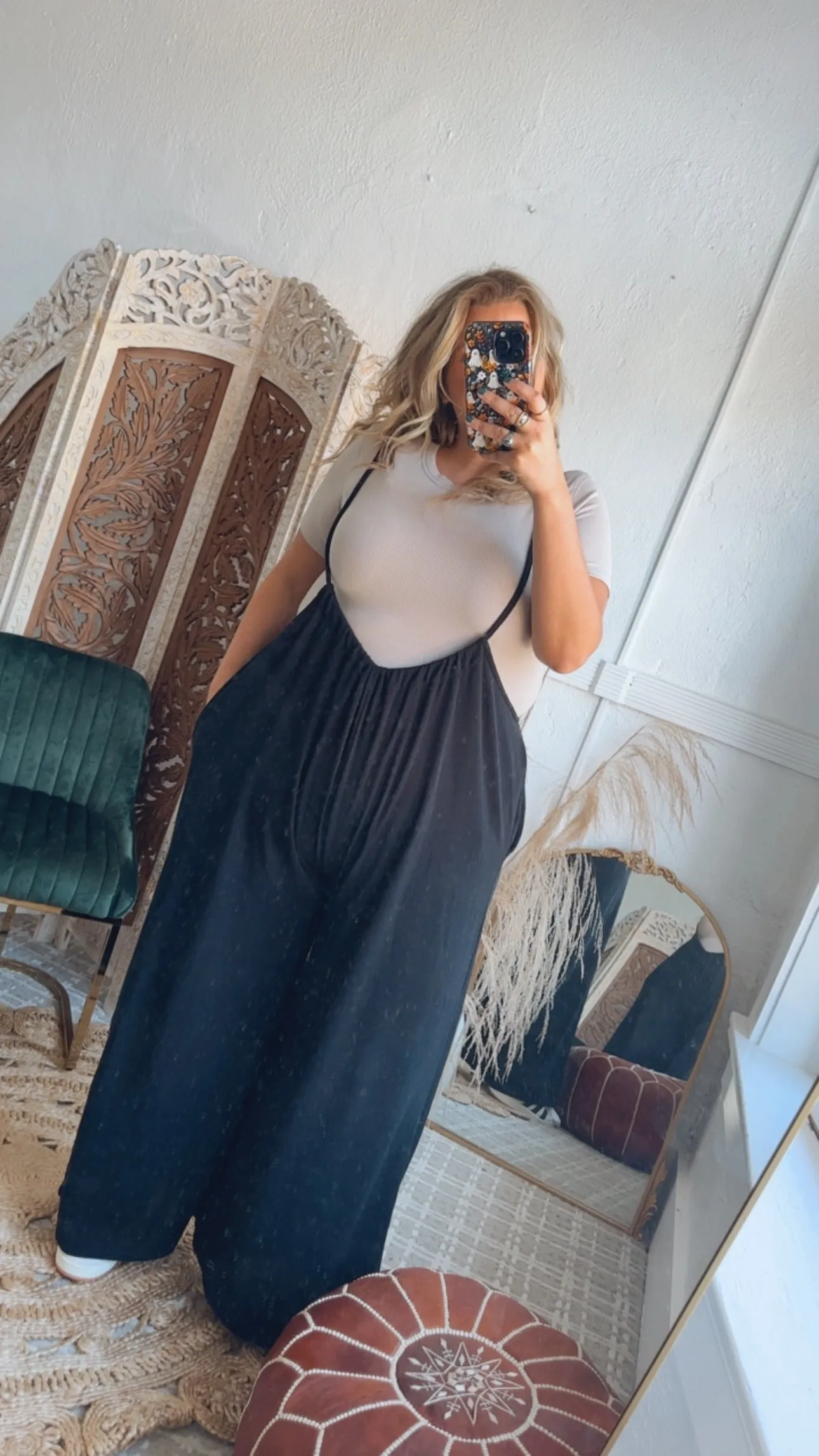 Head Over Heels Jumpsuit, Black