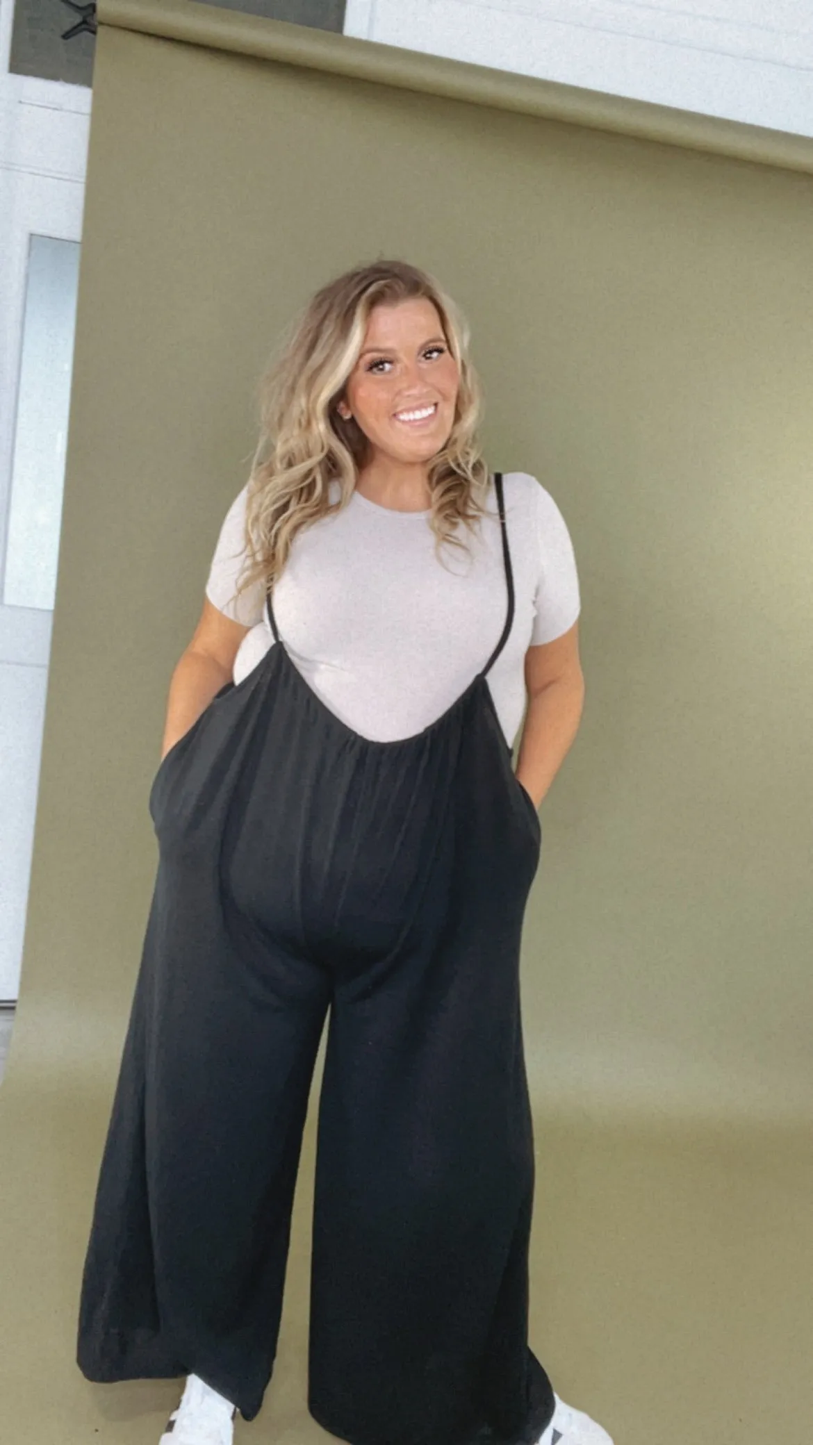Head Over Heels Jumpsuit, Black