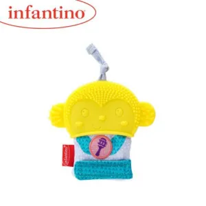 Infantino Rattle & Crinkle Teething Mitten (0m )
