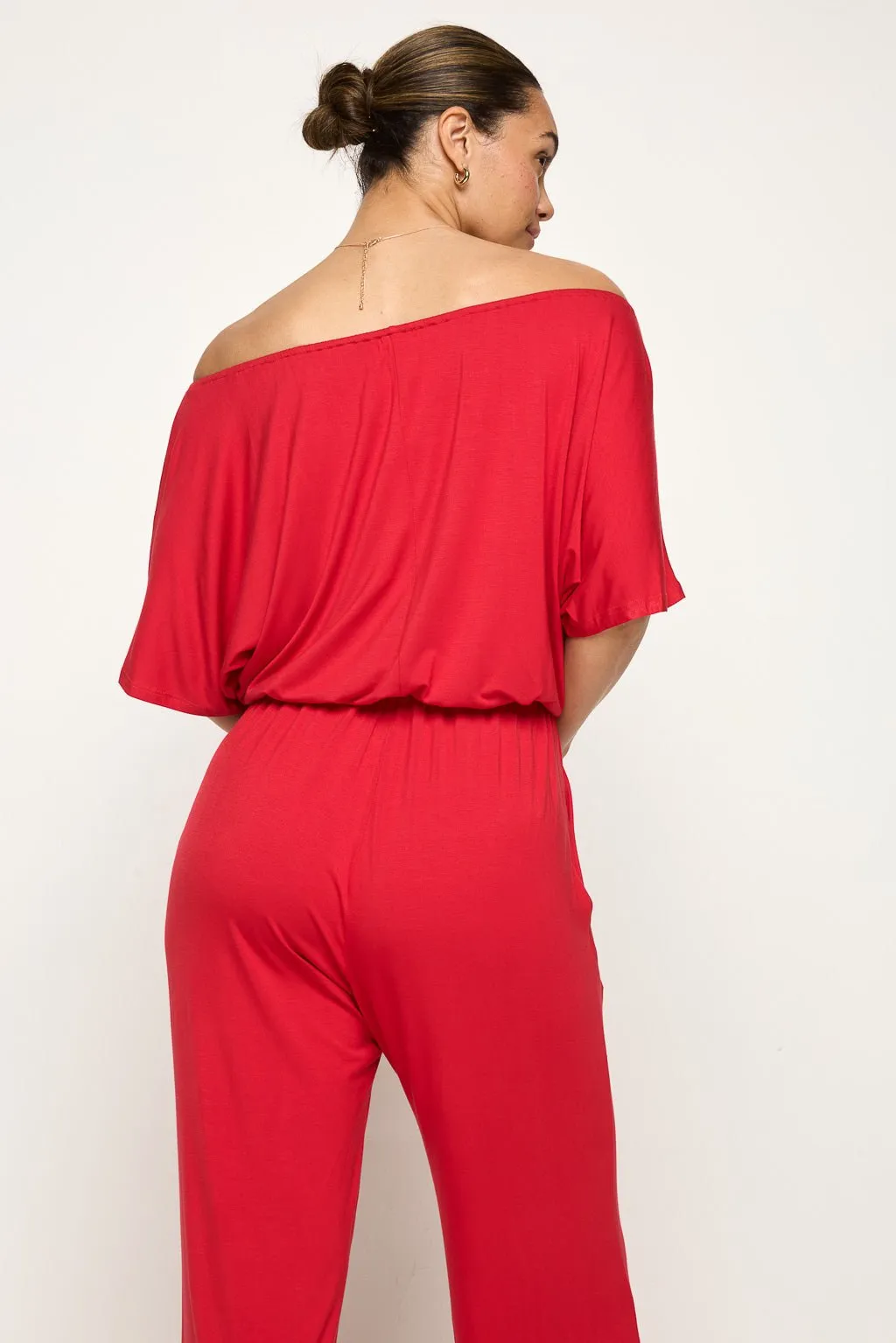Joy Off Shoulder Jumpsuit