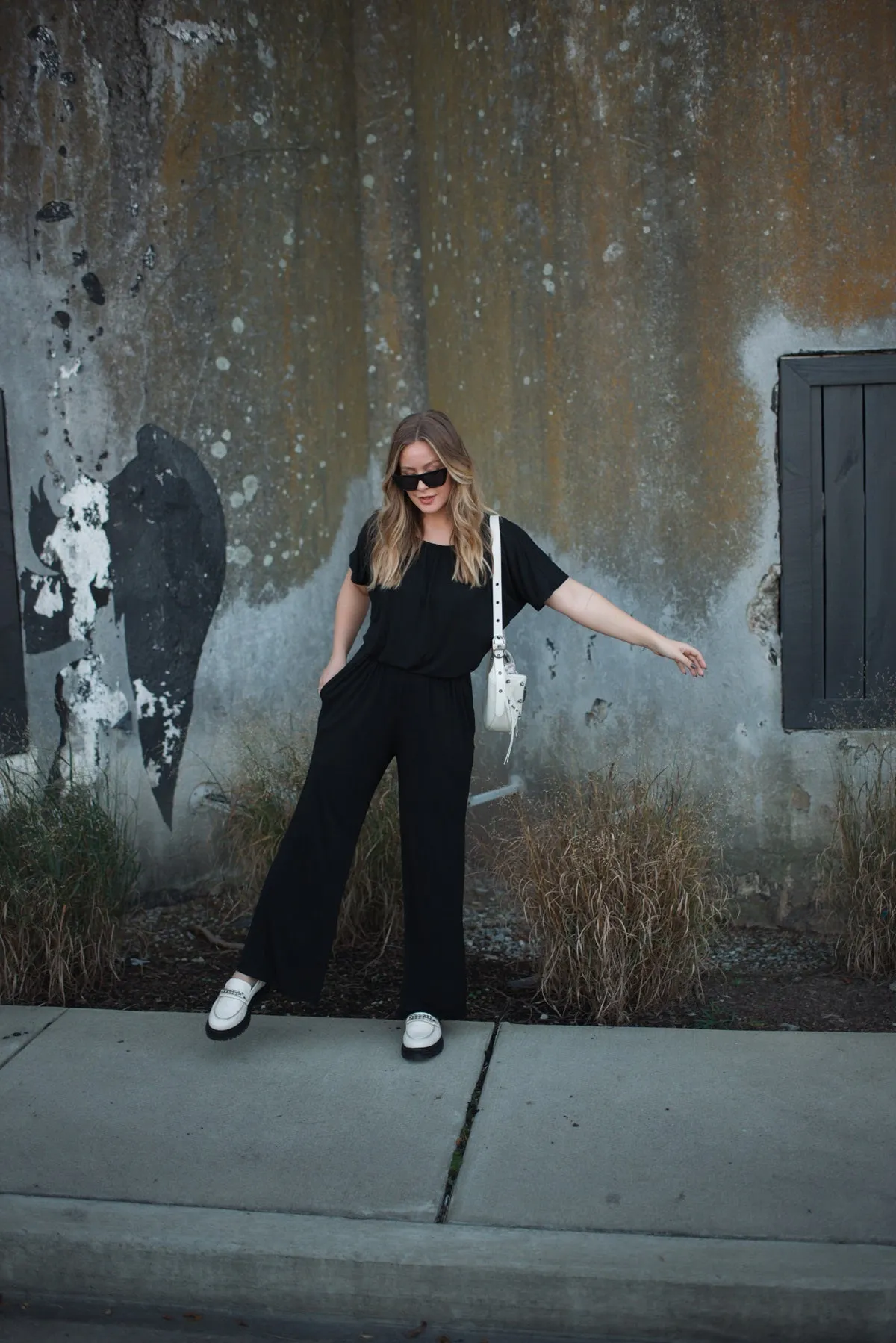 Joy Off Shoulder Jumpsuit