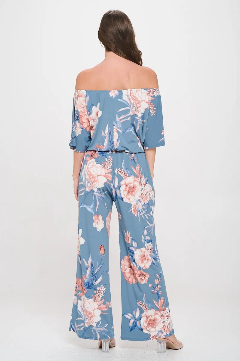 Joy Off Shoulder Jumpsuit