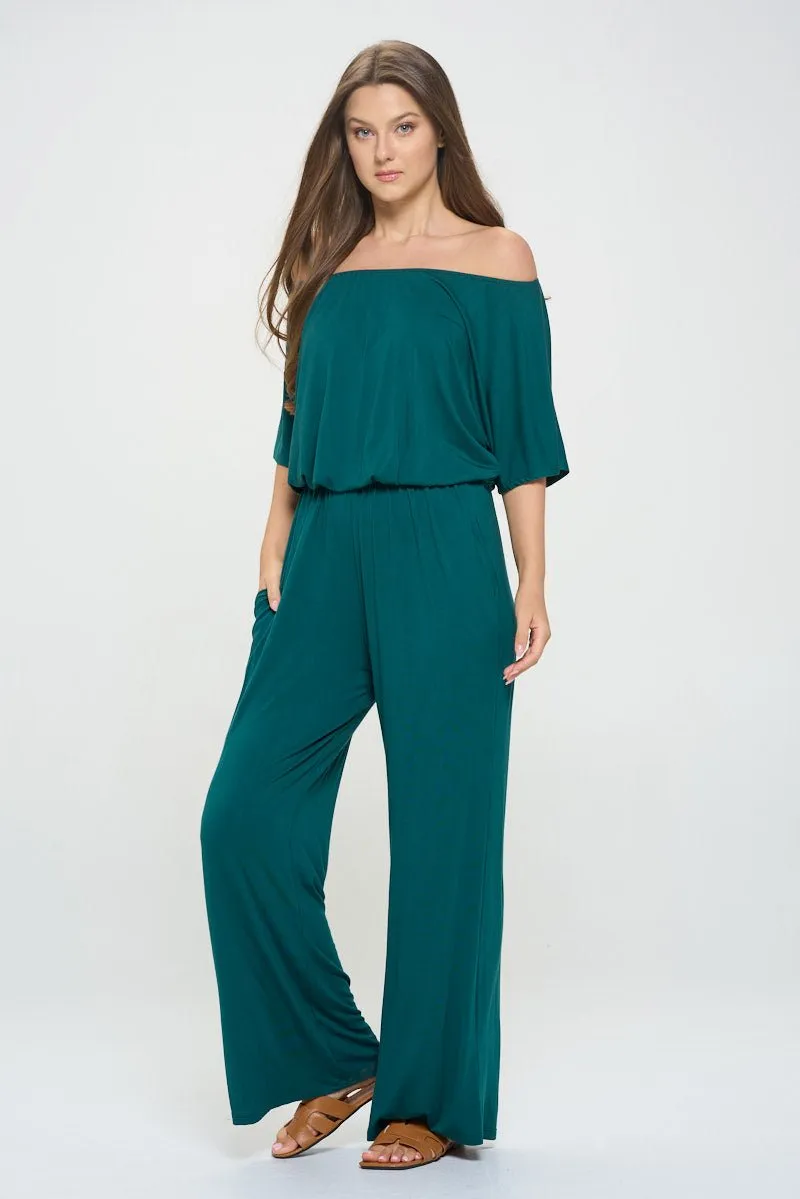 Joy Off Shoulder Jumpsuit