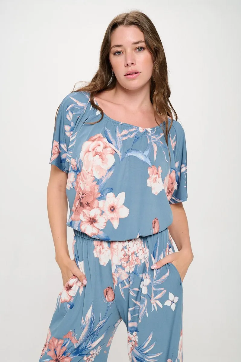 Joy Off Shoulder Jumpsuit