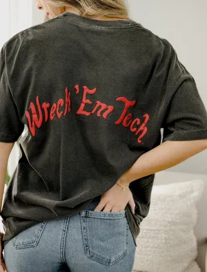 Livy Lu Texas Tech "Lyric Puff Ink" Comfort Color Tee