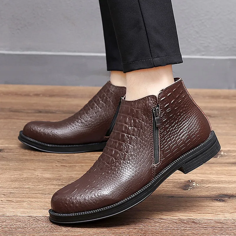 Lustrévo Croctex Business Boots