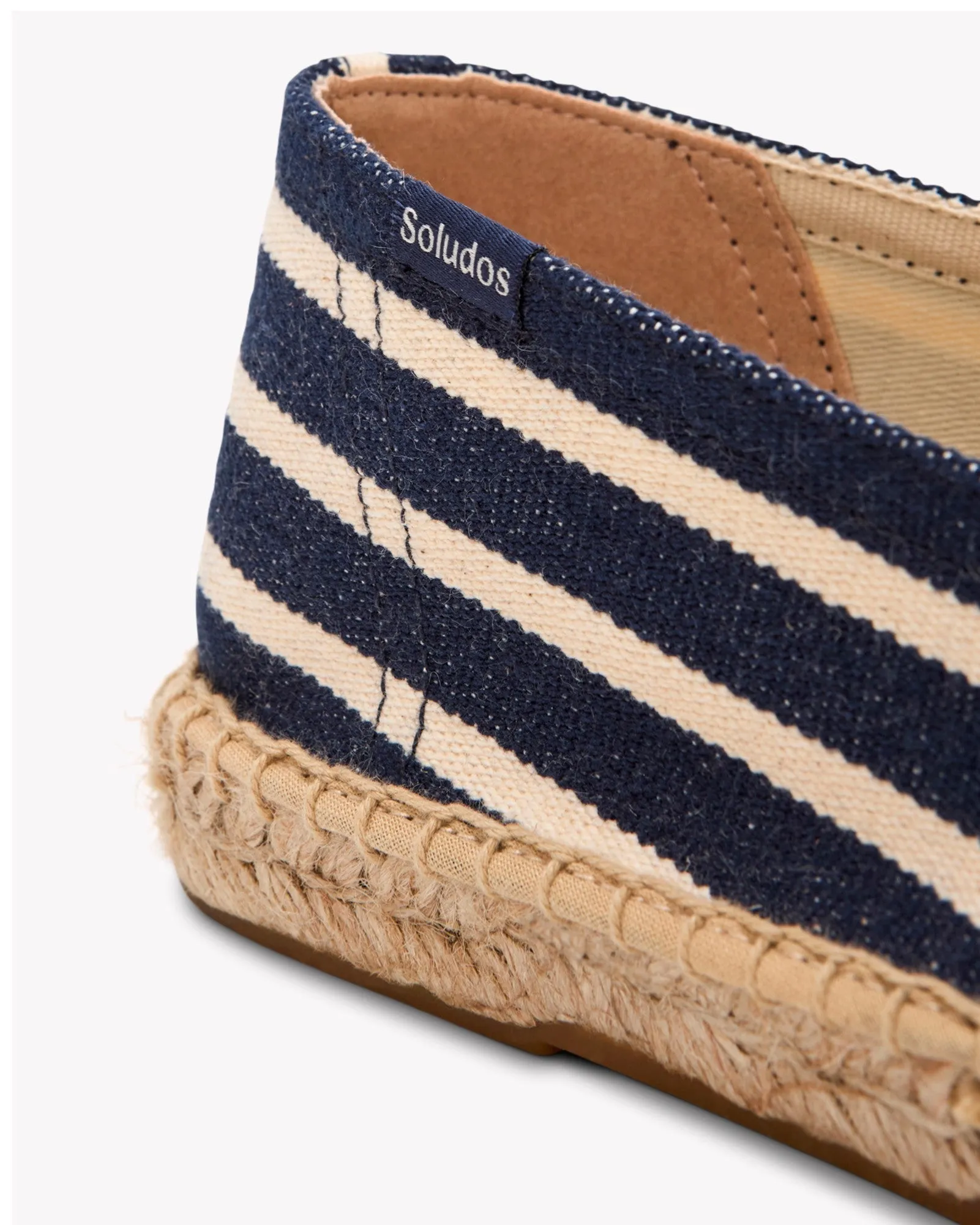 Mens_Espadrilles_The Original_Woven Stripes_Classic - Dark Navy - Ivory