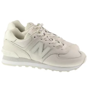 New Balance Trainers Womens 574 Leather Off White