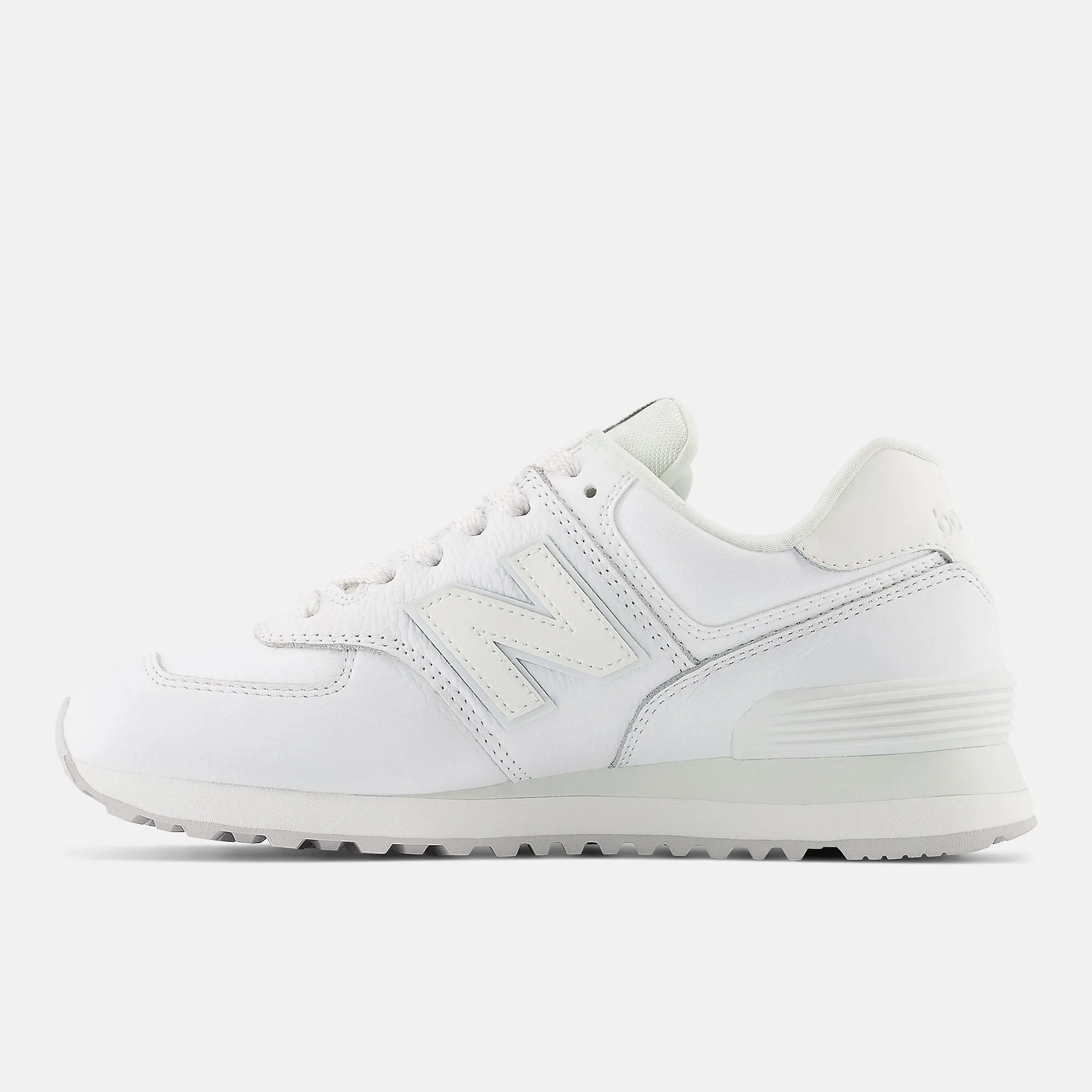 New Balance Womens 574 Fashion Trainers - White