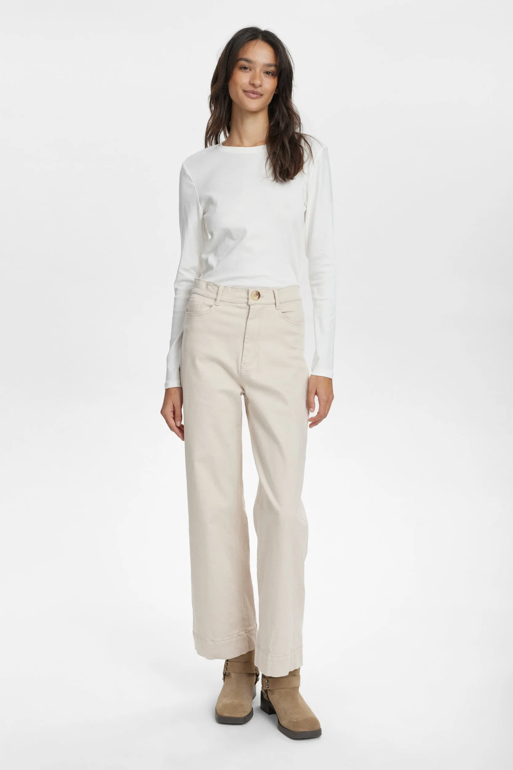 Nümph Nululu Cropped Jeans in Morn