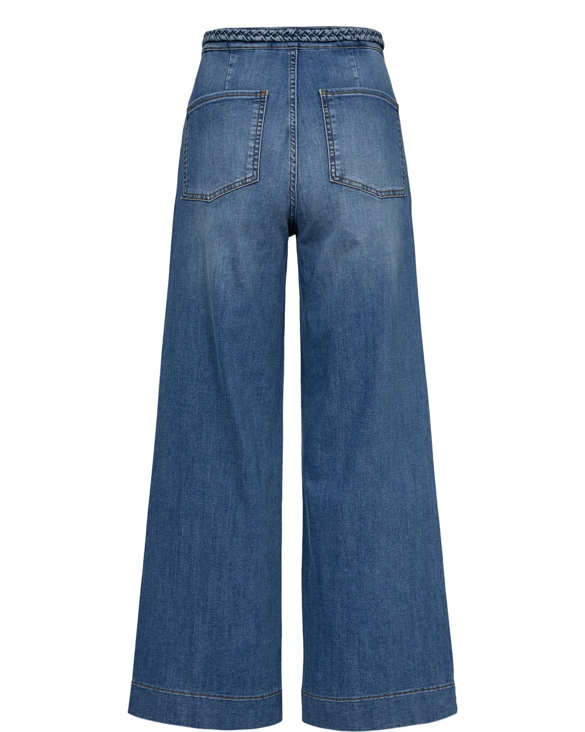 Nümph Nuparis Cropped Jeans in Light Denim Wash
