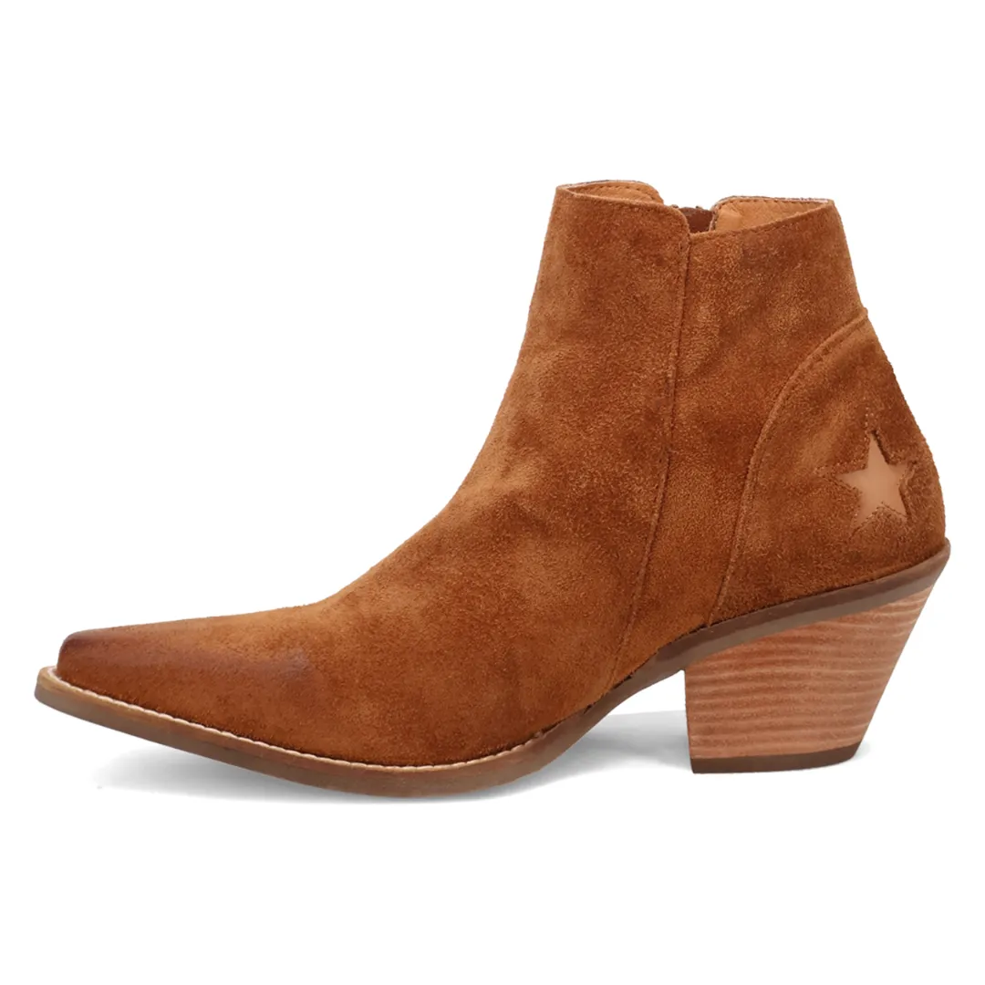 Online Exclusive | Dingo | Little Star Leather Bootie in Camel **PREORDER