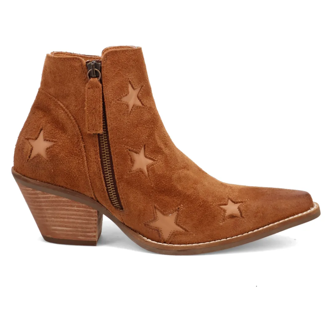 Online Exclusive | Dingo | Little Star Leather Bootie in Camel **PREORDER