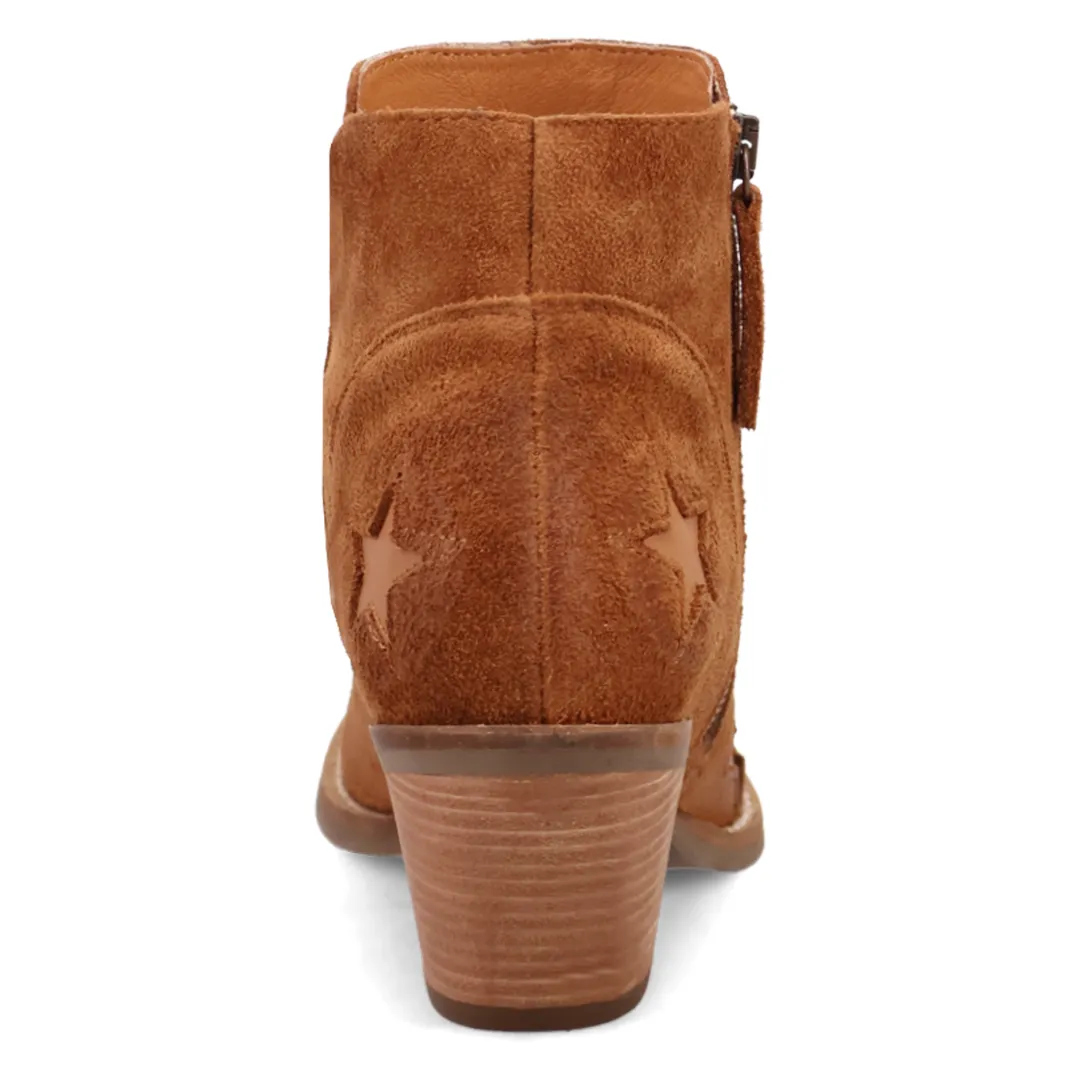 Online Exclusive | Dingo | Little Star Leather Bootie in Camel **PREORDER
