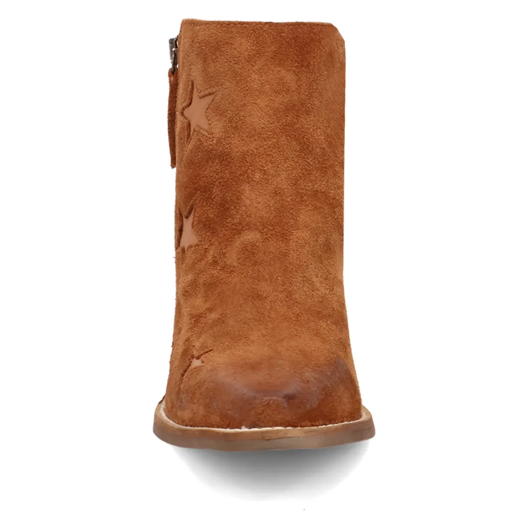 Online Exclusive | Dingo | Little Star Leather Bootie in Camel **PREORDER