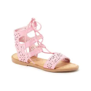 Pink Floral Sandals