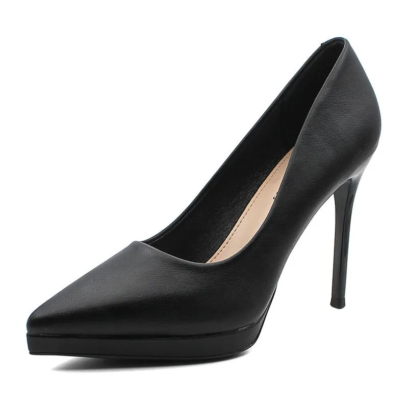 Pointed Toe 10cm Stiletto High Heels