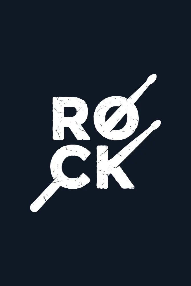 Rock Rhythms Printed T-shirt for men