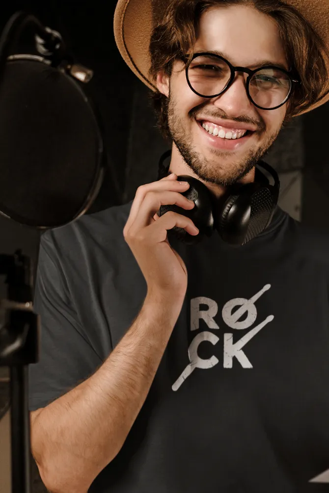 Rock Rhythms Printed T-shirt for men