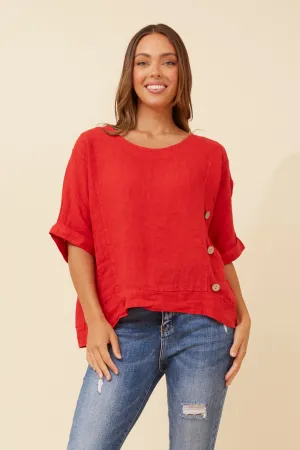 SIEN LINEN TOP