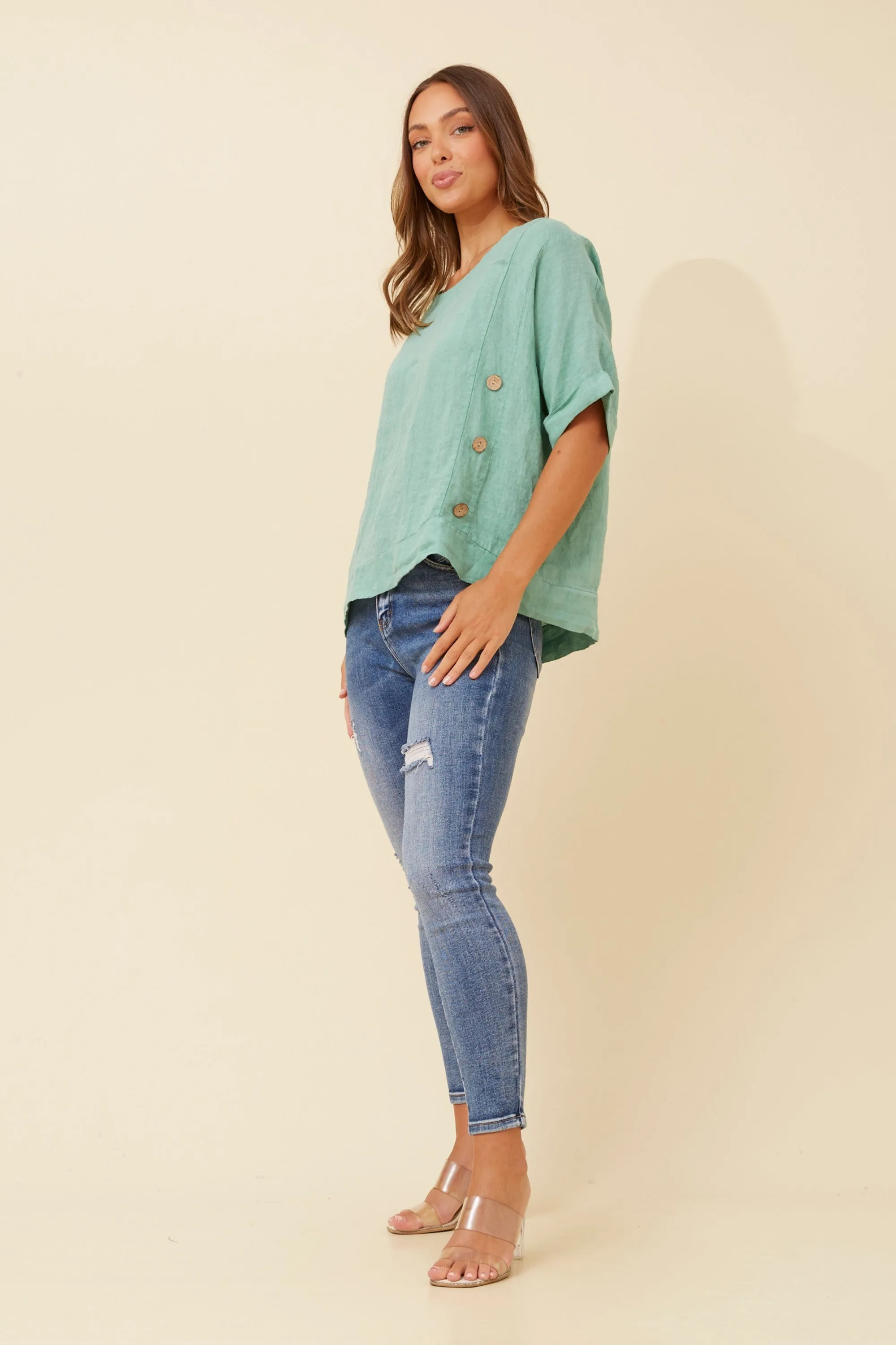 SIEN LINEN TOP
