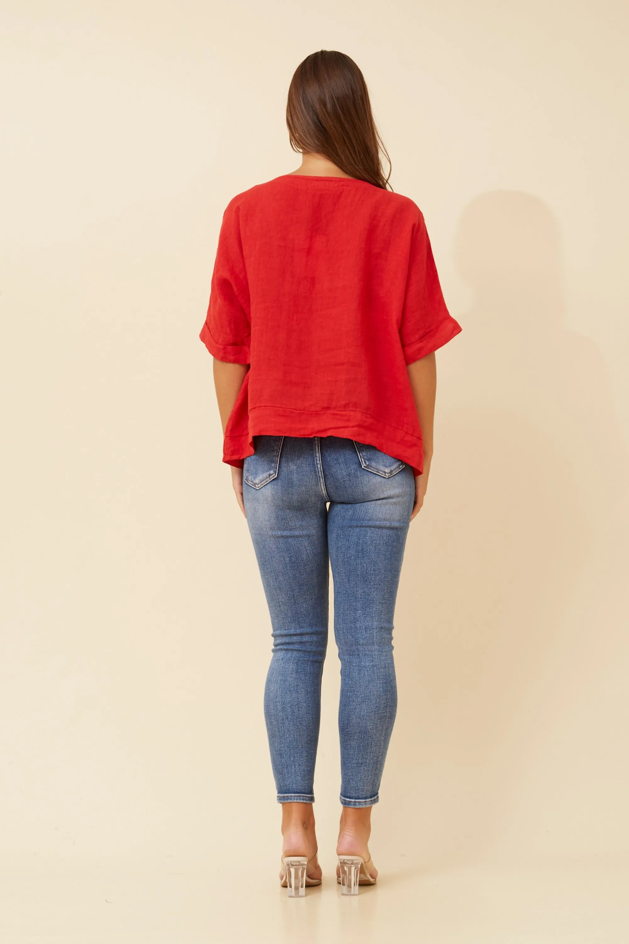 SIEN LINEN TOP